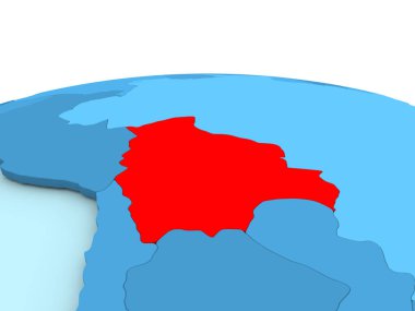 Bolivya mavi dünya üzerinde