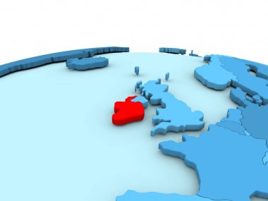 İrlanda'da mavi Küre