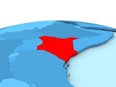 Kenya mavi dünya üzerinde
