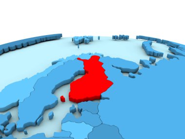 Finlandiya mavi dünya üzerinde