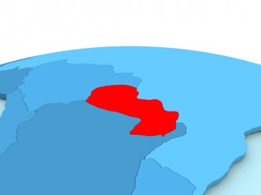Mavi küre Paraguay