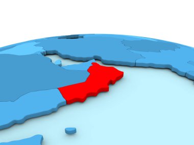 Umman mavi dünya üzerinde