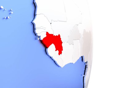 Gine zarif modern 3d Globe