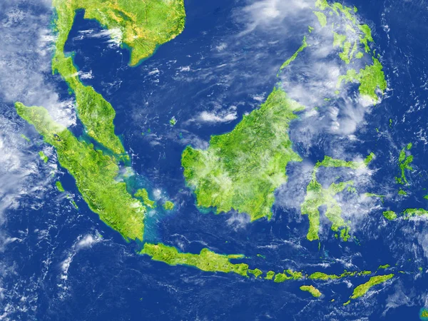 Malasia en el planeta Tierra — Foto de Stock