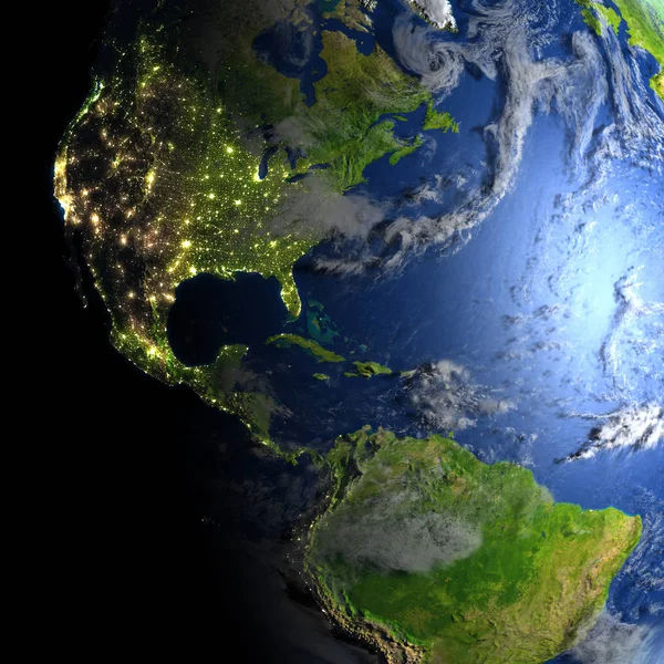 Americas Planet Earth — Stok fotoğraf