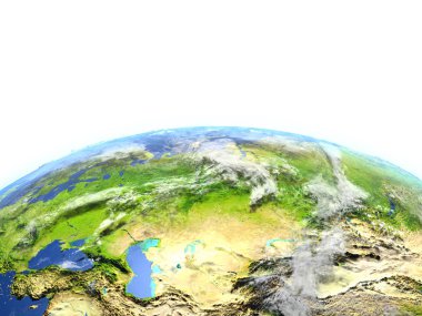 Batı ve Orta Asya Planet Earth