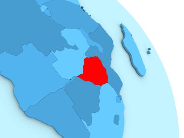 Zimbabve mavi siyasi dünya üzerinde