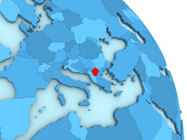 Makedonya mavi siyasi dünya üzerinde