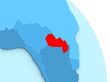 Paraguay mavi siyasi dünya üzerinde