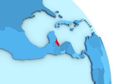 Belize mavi siyasi dünya üzerinde