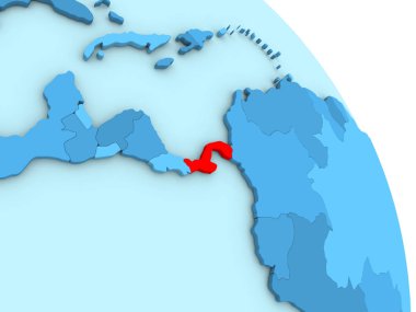 Panama mavi siyasi dünya üzerinde