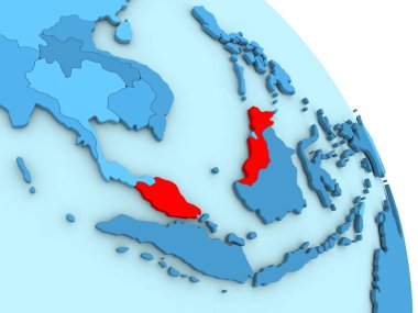 Mavi siyasi Dünya tarihinde Malezya