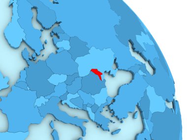 Moldova mavi siyasi dünya üzerinde