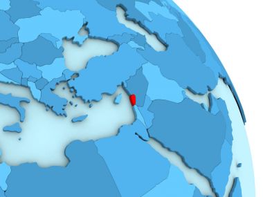 Lübnan mavi siyasi dünya üzerinde