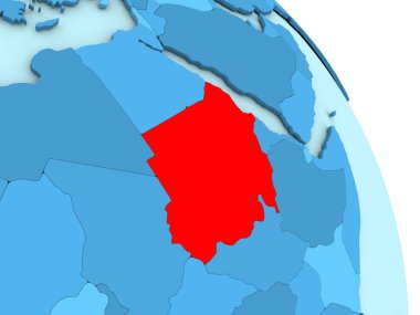 Sudan mavi siyasi dünya üzerinde