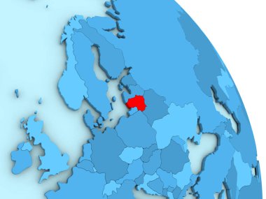 Litvanya mavi siyasi dünya üzerinde