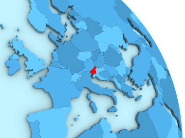 Slovenya mavi siyasi dünya üzerinde