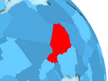 Nijer mavi siyasi dünya üzerinde