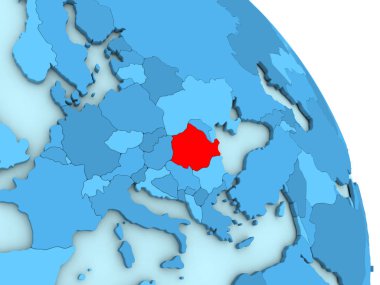 Romanya mavi siyasi dünya üzerinde