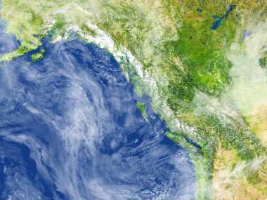 West coast Kanada Planet Earth