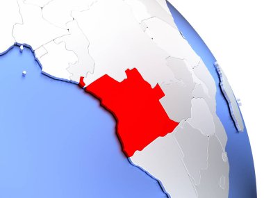 Angola zarif dünya üzerinde