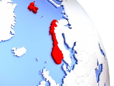 Norveç zarif dünya üzerinde