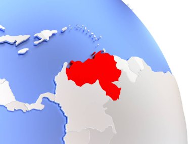 Venezuela zarif dünya üzerinde