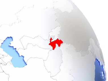 Tacikistan zarif dünya üzerinde