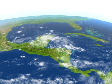 Orta Amerika Planet Earth