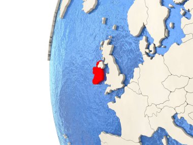 İrlanda'da 3d dünya 
