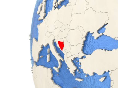 Bosna 3d Globe 