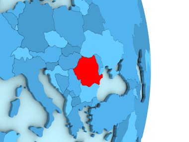 Romanya mavi siyasi dünya üzerinde