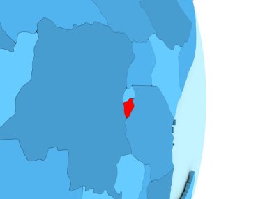 Burundi mavi siyasi dünya üzerinde