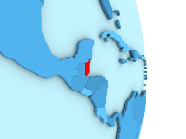 Belize mavi siyasi dünya üzerinde