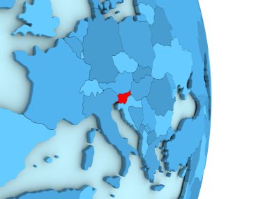 Slovenya mavi siyasi dünya üzerinde