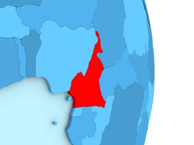 Kamerun mavi siyasi dünya üzerinde