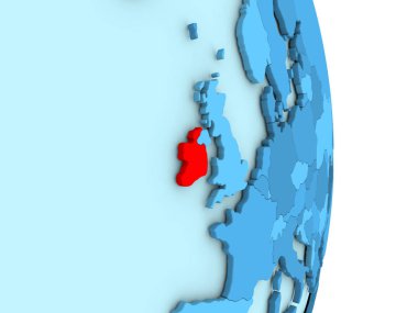 İrlanda'da mavi siyasi dünya