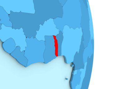 Togo mavi siyasi dünya üzerinde
