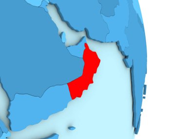 Umman mavi siyasi dünya üzerinde