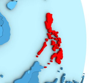 Filipinler mavi siyasi dünya üzerinde