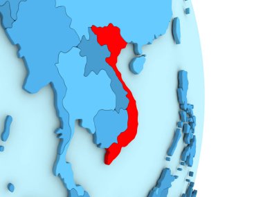 Vietnam mavi siyasi dünya üzerinde