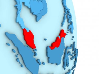 Mavi siyasi Dünya tarihinde Malezya