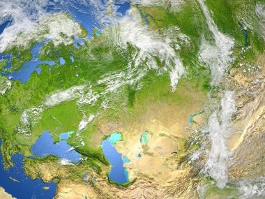 Batı ve Orta Asya Planet Earth