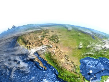 ABD Dünya 'da - görünür okyanus tabanı