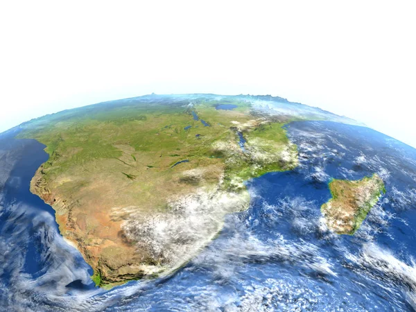 Jižní Afriky na planetě Zemi — Stock fotografie