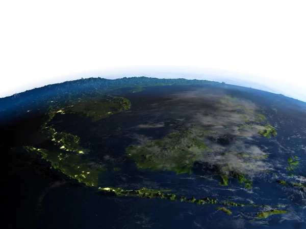 Indonezia pe planeta Pământ — Fotografie, imagine de stoc