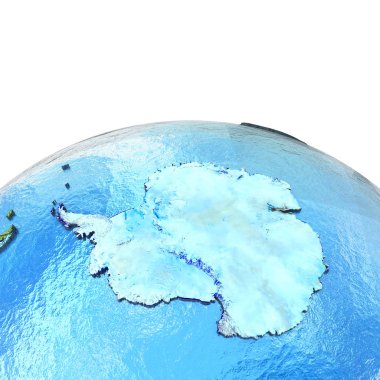 Antractic modeli bir dünya