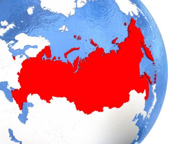 Rusya su ile parlak dünya üzerinde