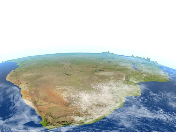 地球上の南アフリカ共和国 — ストック写真