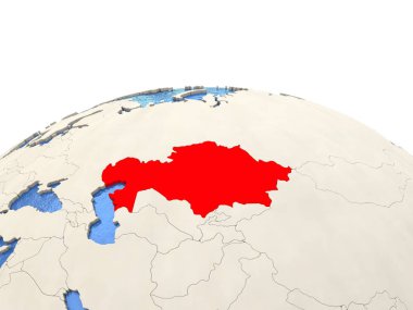 Kazakistan dünya ile sulu denizler üzerinde